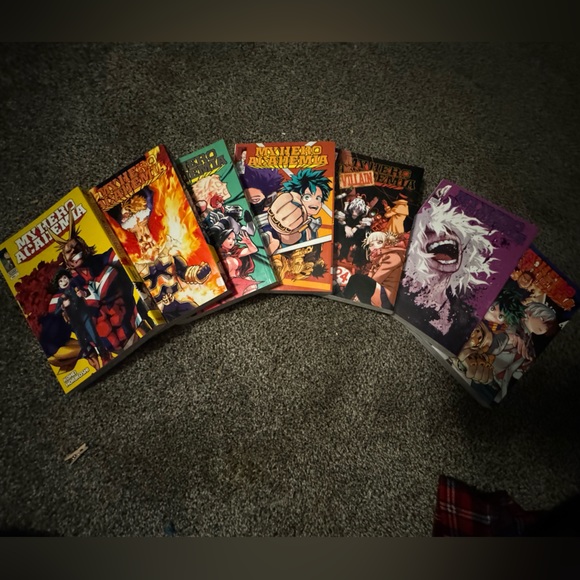 My Hero Academia Manga, Volumes 1, 21, 22, 23, 24, 25, and 26 of Manga Anime - Picture 1 of 4